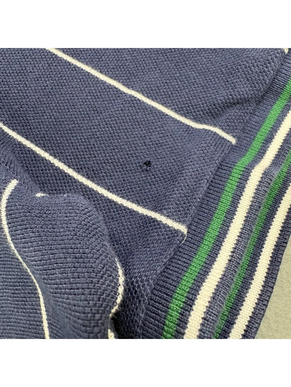 Polo Ralph Lauren Pinstripe Tennis Shirt Size 2XL